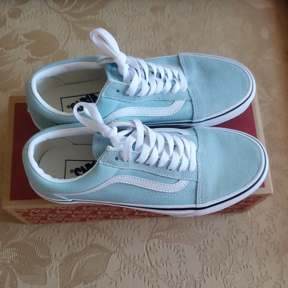 Vans Old School VR3 Shoe/Theory Canal Blue - Picture 4 of 15